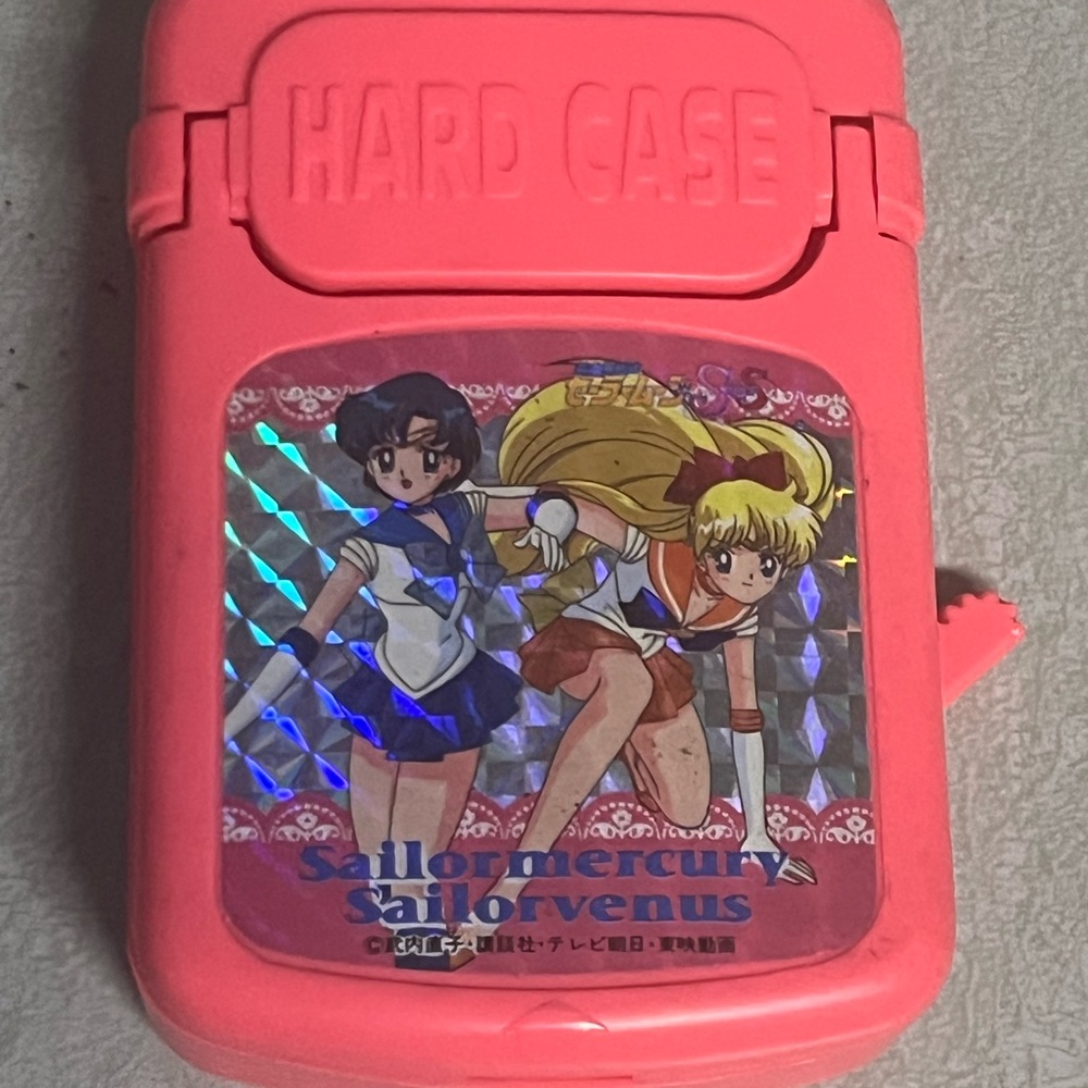 Pink Sailor Moon Hard Case for cards